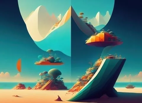 Abstract colorful background Stock Illustration