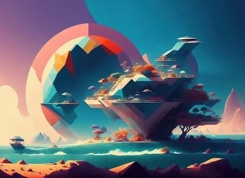 Abstract colorful background Stock Illustration