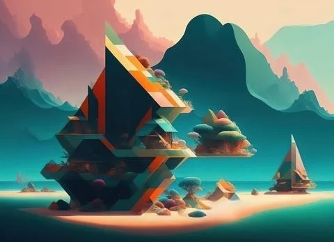 Abstract colorful background Stock Illustration