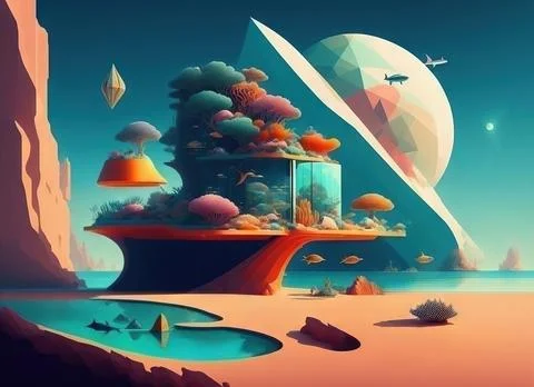 Abstract colorful background Stock-Illustration