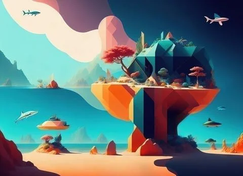 Abstract colorful background Stock Illustration