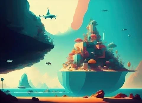 Abstract colorful background Stock Illustration