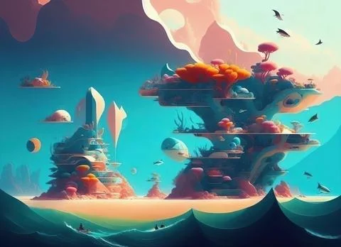 Abstract colorful background Stock Illustration