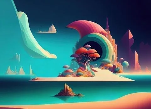 Abstract colorful background Stock Illustration