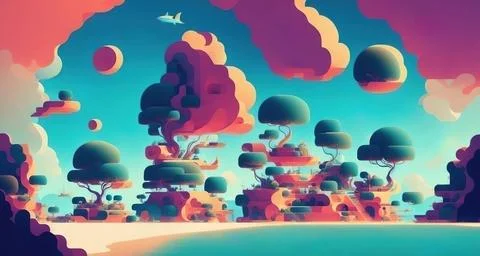 Abstract colorful background Stock-Illustration