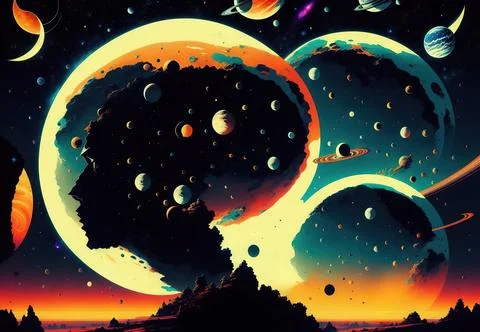 Abstract colorful background Stock Illustration