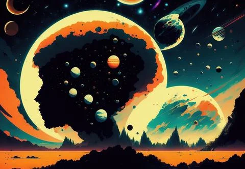 Abstract colorful background Stock Illustration