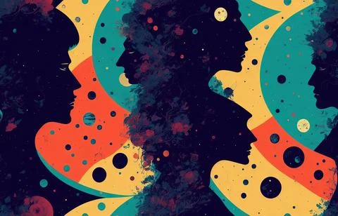 Abstract colorful background Stock Illustration