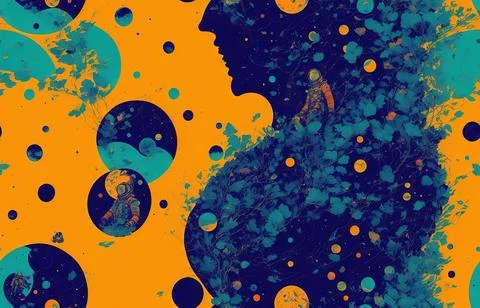Abstract colorful background Stock Illustration