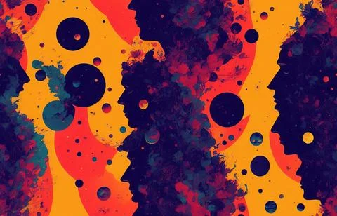 Abstract colorful background Stock Illustration