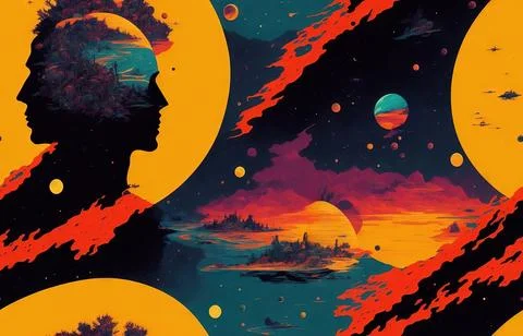 Abstract colorful background Stock Illustration