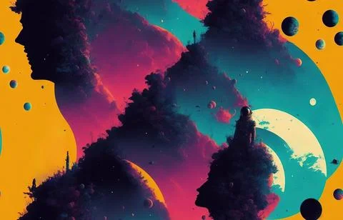 Abstract colorful background Stock Illustration