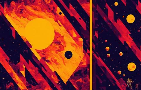 Abstract colorful background Stock-Illustration
