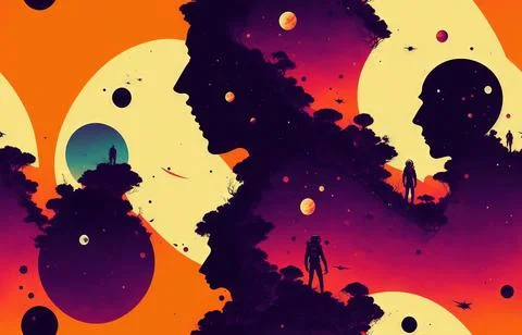 Abstract colorful background Stock Illustration
