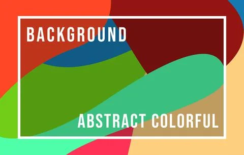 Abstract colorful background Stock Illustration