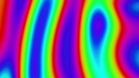 Abstract colorful background of liquid gradient with soft spots of multicolored Stock Footage 337607532