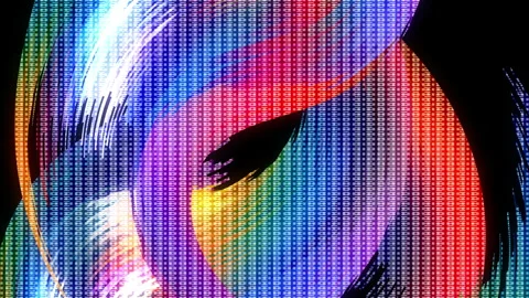 Abstract Colorful Background Loop Stock Footage 265476170