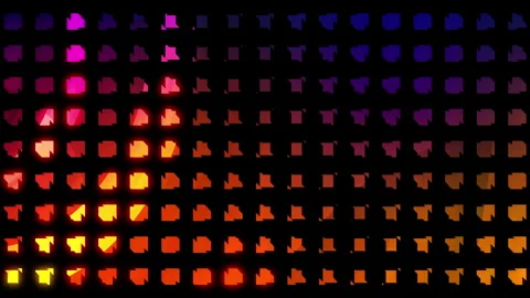 Abstract Colorful Background Loop Stock Footage 265539449