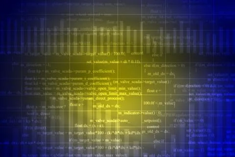 Abstract colorful background with numbers イラスト素材