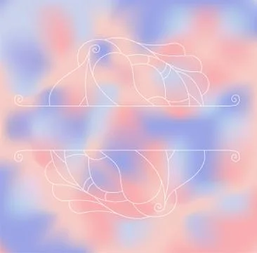 Abstract colorful background with pattern. Stock Illustration