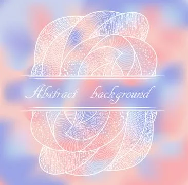 Abstract colorful background with pattern. Stock Illustration