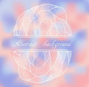 Abstract colorful background with pattern. Stock Illustration