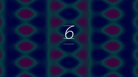 Abstract colorful background pattern of repeating glowing circles Stock Footage 342094051