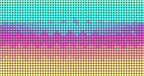 Abstract colorful background. Pixel animation, Visual video effect, Pixel art 8  Video stock 315525669