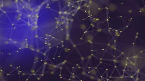 Abstract colorful background, plexus Stock Footage 127960934