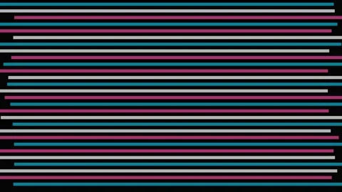 Abstract colorful background seamless pattern of horizontal stripes Stock Footage 343633714