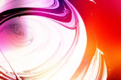 Abstract colorful background with smooth lines on paint Stock Illustration