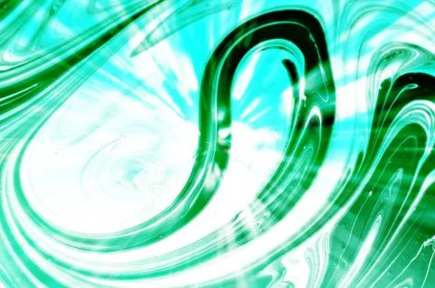 Abstract colorful background with smooth lines on paint Stock Illustration