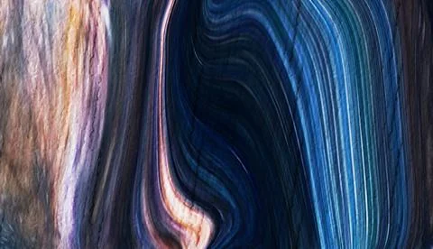 Abstract Colorful Background with Smooth Organic Shapes and Artistic Textur.. Stock Illustration