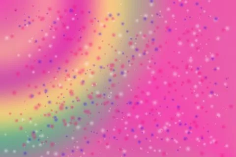 Abstract colorful background with soft sparkles Stock Illustration