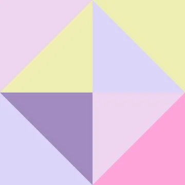 Abstract colorful background with square and triangle frames Stock Illustration