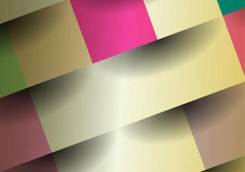 Abstract, colorful background with square frames. Geometric vector, fashion w Illustrazione stock