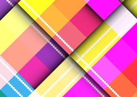 Abstract. colorful background with square frames. vector geometric. Stockillustratie