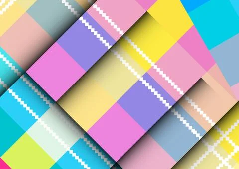 Abstract. colorful background with square frames. vector geometric. Stock Illustration