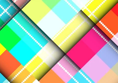 Abstract. colorful background with square frames. vector geometric. Illustrazione stock