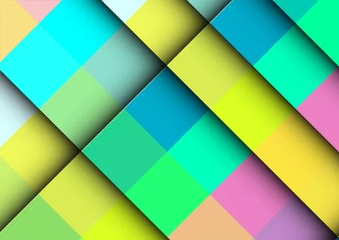 Abstract colorful background with square frames. vector geometric. Stock Illustration