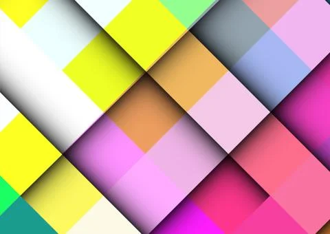 Abstract colorful background with square frames. vector geometric. Stock Illustration
