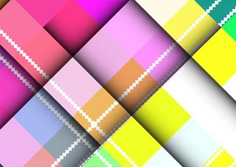 Abstract. colorful background with square frames. vector geometric. Stock Illustration