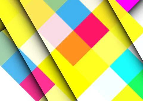 Abstract colorful background with square frames. vector geometric. Illustrazione stock