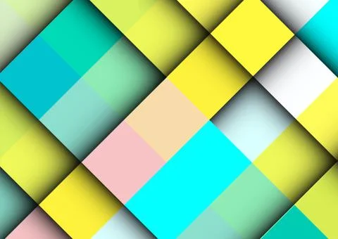 Abstract colorful background with square frames. vector geometric. Illustrazione stock