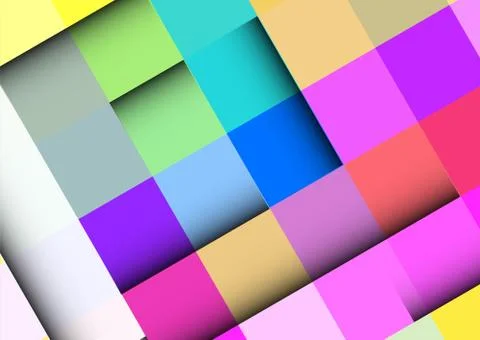Abstract colorful background with square frames. vector geometric. Illustrazione stock