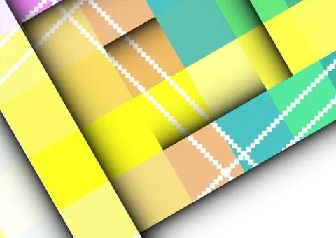 Abstract. colorful background with square frames. vector geometric. Illustrazione stock