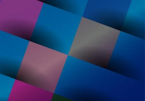 Abstract, colorful background with square frames. Geometric vector, fashion w Illustrazione stock