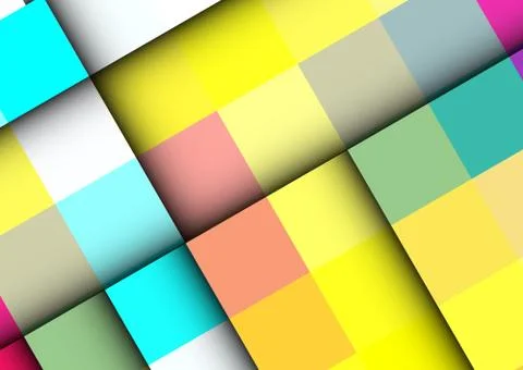 Abstract colorful background with square frames. vector geometric. Illustrazione stock