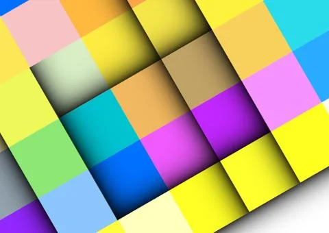 Abstract colorful background with square frames. vector geometric. Illustrazione stock