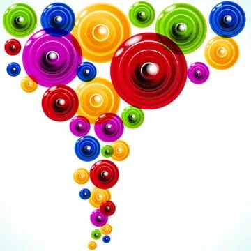 Abstract colorful background. vector. Stock Illustration